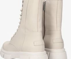 Shabbies 185020047 bottines à lacets en beige 8 Shabbies 185020047 bottines à lacets en beige -Bottes Femme Soldes 224363 3