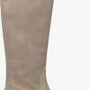 Shabbies 193020144 bottes hautes en beige -Bottes Femme Soldes 224366 2