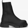 Shabbies 182020375 bottillons en noir -Bottes Femme Soldes 224368 2