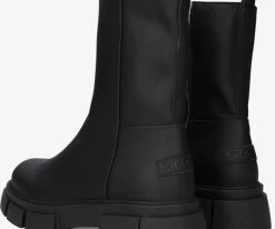 Shabbies 182020375 bottillons en noir 8 Shabbies 182020375 bottillons en noir -Bottes Femme Soldes 224368 3