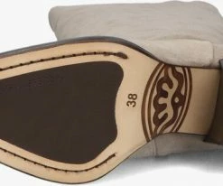 Shabbies 193020143 bottes hautes en beige -Bottes Femme Soldes 224372 4