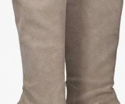 Shabbies 193020143 bottes hautes en beige -Bottes Femme Soldes 224372 5