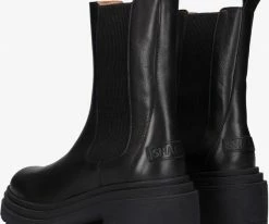 Shabbies 183020286 bottines chelsea en noir 7 Shabbies 183020286 bottines chelsea en noir -Bottes Femme Soldes 224379 3
