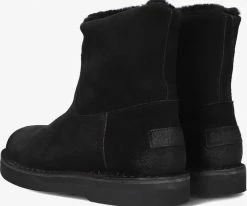 Shabbies 181020378 bottillons en noir 7 Shabbies 181020378 bottillons en noir -Bottes Femme Soldes 224382 3