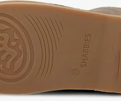 Shabbies 181020379 bottes hautes en taupe -Bottes Femme Soldes 224386 4