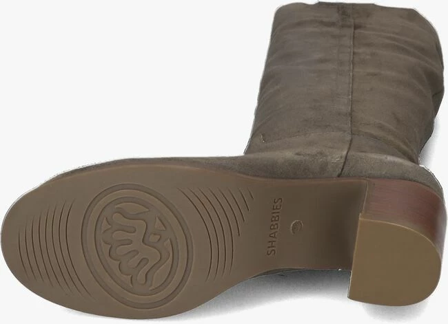 Shabbies 193020140 bottes hautes en taupe 4 Shabbies 193020140 bottes hautes en taupe – Image 4