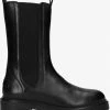 Shabbies 182020407 bottines chelsea en noir -Bottes Femme Soldes 224391 2