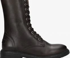 Shabbies 184020151 bottines à lacets en marron