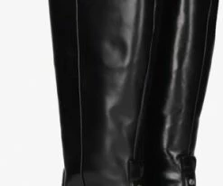 Fred de la bretoniere 193010124 bottes hautes en noir -Bottes Femme Soldes 224404 3