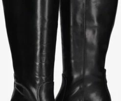 Fred de la bretoniere 193010124 bottes hautes en noir -Bottes Femme Soldes 224404 5