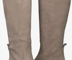 Fred de la bretoniere 193010123 bottes hautes en taupe 9 Fred de la bretoniere 193010123 bottes hautes en taupe -Bottes Femme Soldes 224411 5
