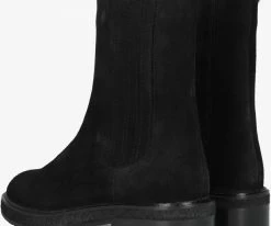 Fred de la bretoniere 182010127 bottines chelsea en noir -Bottes Femme Soldes 224415 3