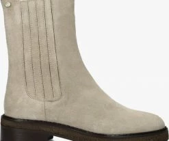 Fred de la bretoniere 182010127 bottines chelsea en beige