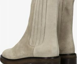 Fred de la bretoniere 182010127 bottines chelsea en beige 7 Fred de la bretoniere 182010127 bottines chelsea en beige -Bottes Femme Soldes 224416 3