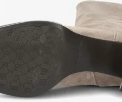 Unisa luke bottes hautes en beige -Bottes Femme Soldes 224526 4