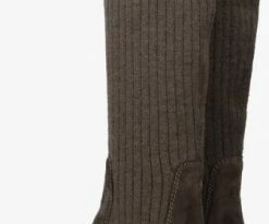 Unisa llaru bottes hautes en taupe 7 Unisa llaru bottes hautes en taupe -Bottes Femme Soldes 224531 3