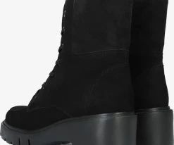 Unisa jefis bottines à lacets en noir 7 Unisa jefis bottines à lacets en noir -Bottes Femme Soldes 224545 3