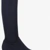 Unisa luke bottes hautes en bleu -Bottes Femme Soldes 224548 2