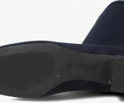 Unisa luke bottes hautes en bleu -Bottes Femme Soldes 224548 4