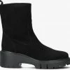 Unisa jofo bottillons en noir 10 Unisa jofo bottillons en noir -Bottes Femme Soldes 224561 2