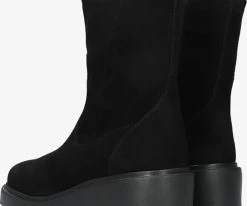 Unisa jofo bottillons en noir -Bottes Femme Soldes 224561 3