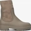 Unisa fluor bottillons en taupe 10 Unisa fluor bottillons en taupe -Bottes Femme Soldes 224565 2