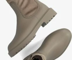 Unisa fluor bottillons en taupe 9 Unisa fluor bottillons en taupe -Bottes Femme Soldes 224565 5