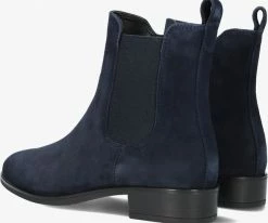Unisa barty bottines chelsea en bleu -Bottes Femme Soldes 224566 3