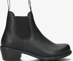 Blundstone women's heel bottines chelsea en noir