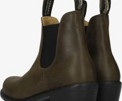 Blundstone women's heel bottines chelsea en marron -Bottes Femme Soldes 224687 3