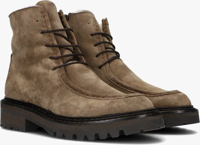 Billi bi 3314 bottines à lacets en taupe 2 Billi bi 3314 bottines à lacets en taupe – Image 2