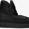 Mou eskimo 18 bounce bottes fourrure en noir -Bottes Femme Soldes 224732 2