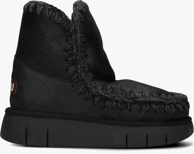 Mou eskimo 18 bounce bottes fourrure en noir 1 Mou eskimo 18 bounce bottes fourrure en noir