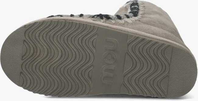 Mou eskimo overstitching bottes fourrure en gris 4 Mou eskimo overstitching bottes fourrure en gris – Image 4