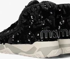 Mou eskimo trainer bottes fourrure en noir 7 Mou eskimo trainer bottes fourrure en noir -Bottes Femme Soldes 224735 3