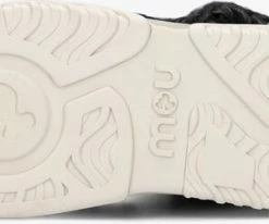 Mou eskimo trainer bottes fourrure en noir 8 Mou eskimo trainer bottes fourrure en noir -Bottes Femme Soldes 224735 4