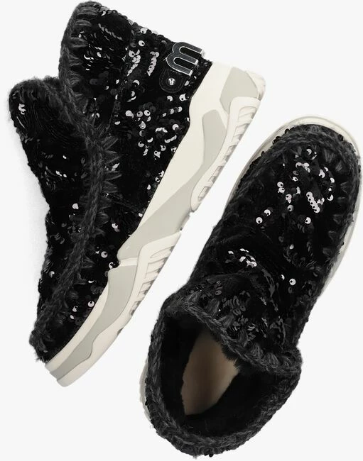 Mou eskimo trainer bottes fourrure en noir 5 Mou eskimo trainer bottes fourrure en noir – Image 5