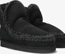 Mou eskimo 18 bottes fourrure en noir 6 Mou eskimo 18 bottes fourrure en noir -Bottes Femme Soldes 224736 1