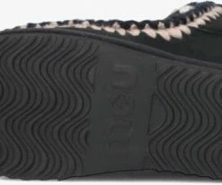 Mou inner wedge bottes fourrure en noir -Bottes Femme Soldes 224737 4