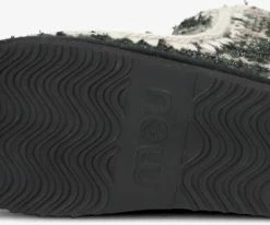 Mou eskimo 24 tartan bottes fourrure en vert -Bottes Femme Soldes 224740 4