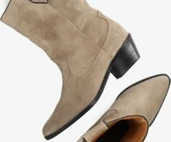 Anonymous copenhagen saseline 35 santiags en taupe -Bottes Femme Soldes 225112 5