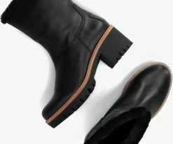 Panama jack piola b42 bottillons en noir -Bottes Femme Soldes 225343 5