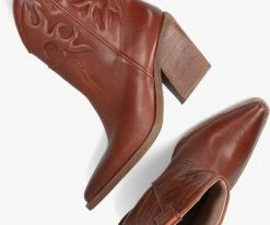 Bronx new-kole 34225 santiags en cognac 9 Bronx new-kole 34225 santiags en cognac -Bottes Femme Soldes 225951 5