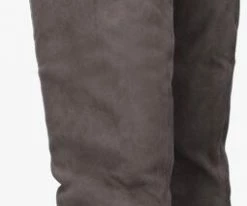 Steve madden darian bottes hautes en gris -Bottes Femme Soldes 226364 3