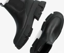 Steve madden cave bottines chelsea en noir -Bottes Femme Soldes 226365 5