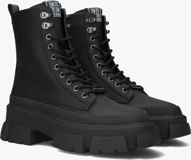 Steve madden forecast bottines à lacets en noir 2 Steve madden forecast bottines à lacets en noir – Image 2