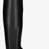 Steve madden riveredge bottes hautes en noir -Bottes Femme Soldes 226377 2