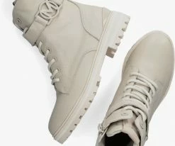 Mexx kyana bottines à lacets en beige -Bottes Femme Soldes 226787 5