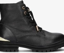 Mexx felicity bottines à lacets en noir
