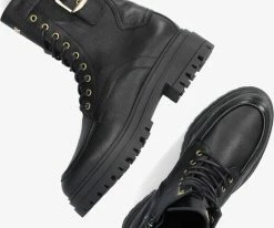 Red-rag 71526 bottines à lacets en noir -Bottes Femme Soldes 227158 5